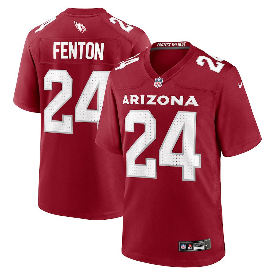 Men Arizona Cardinals #24 Rashad Fenton Nike Cardinal Game Player NFL Jersey